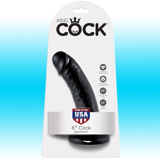 Фаллос King Cock 6&quot;, Pipedream