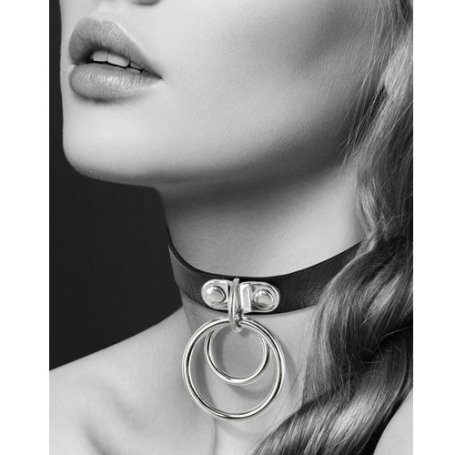 Чокер с двумя кольцами