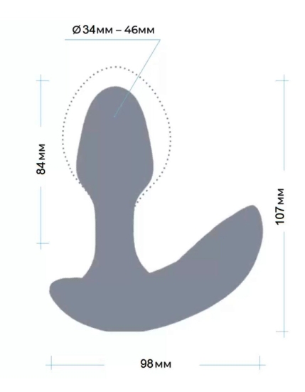 Вибропробка надувная Himeros