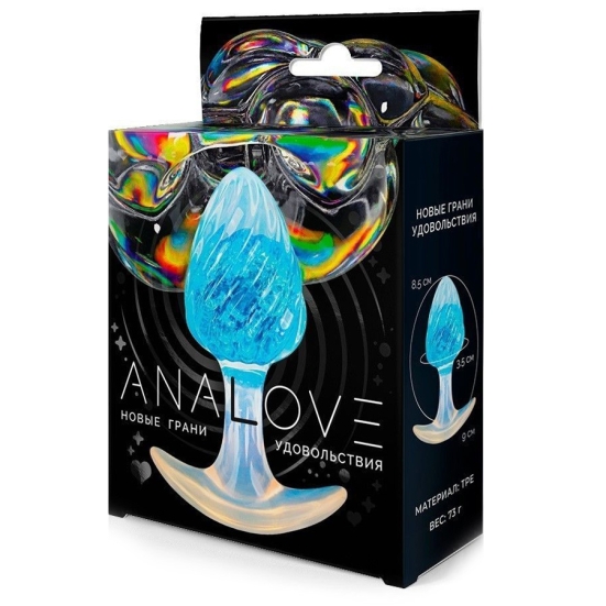 Анальная пробка AnaLove, 9 см