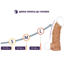 Насадка Kokos Nude Sleeve NS.002