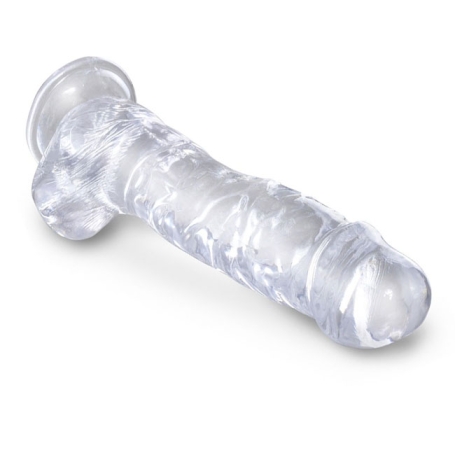 Фаллос King Cock Clear 8", Pipedream