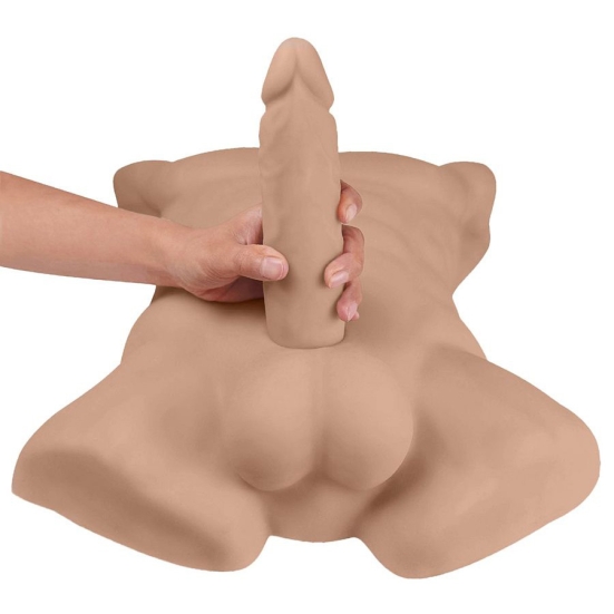 Фаллос с торсом SILEXD Apollo L 7&quot;