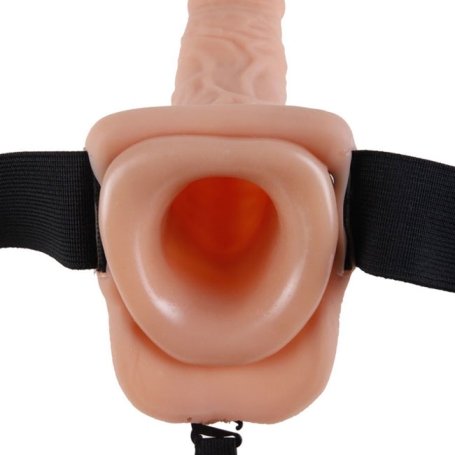 Страпон полый (фаллопротез) Pipedream 7" Hollow Strap-On