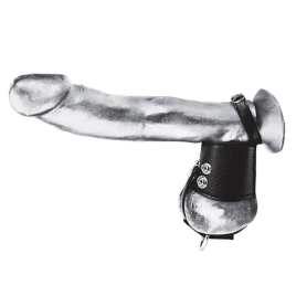 Ремешок для пениса и мошонки BlueLine