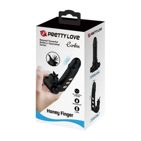 Вибронасадка на палец Pretty Love Corbin