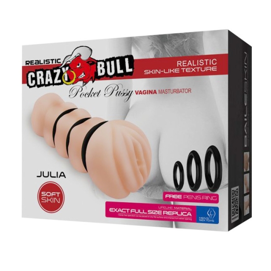 Мастурбатор Crazy Bull Julia