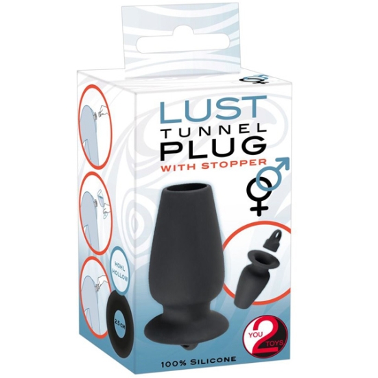 Пробка Lust Tunnel Plug with Stopper