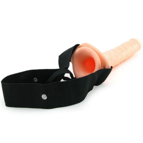 Страпон полый Pipedream 10&quot; Hollow Strap-On